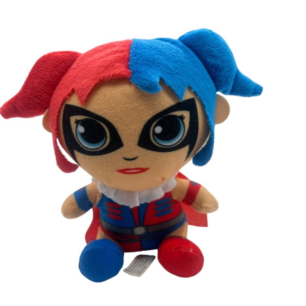 Justice League Harley Quinn Plush Doll 8" DC Comics BigHead BlindBox Collectible